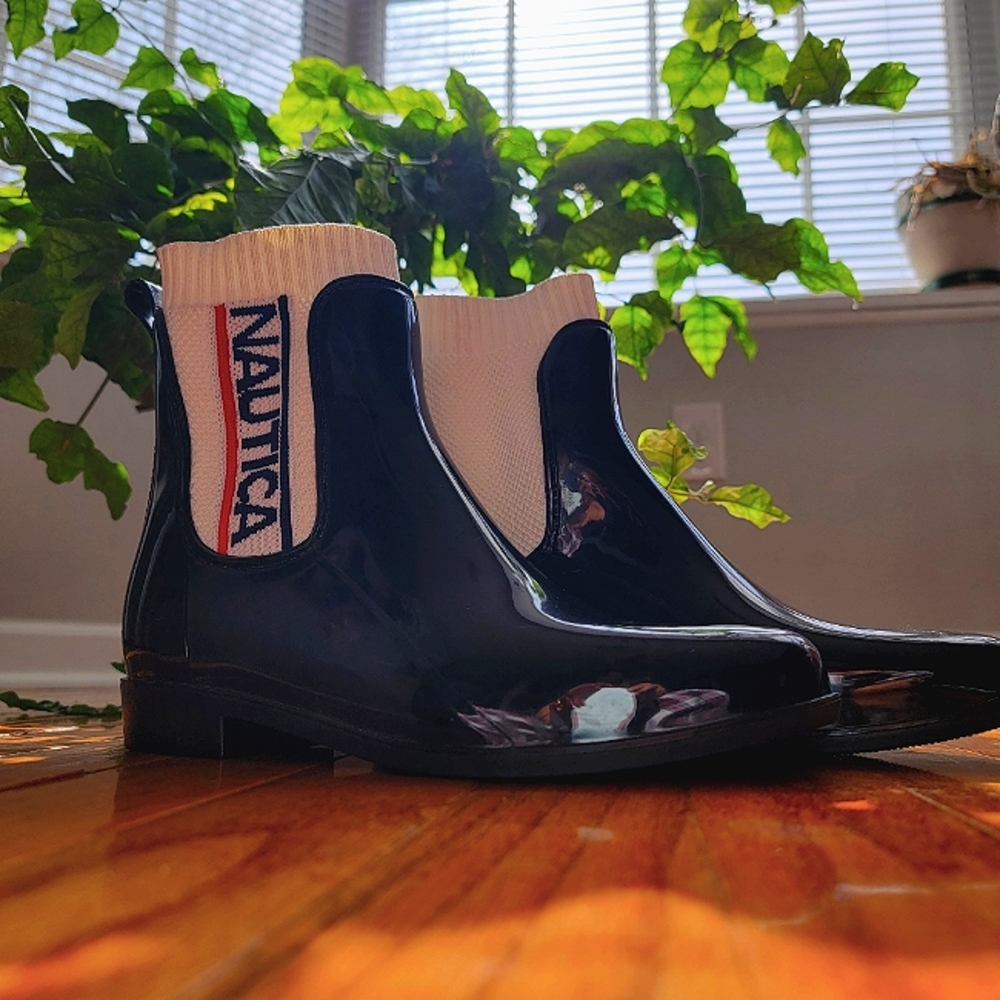 Nautica rain ankle boots